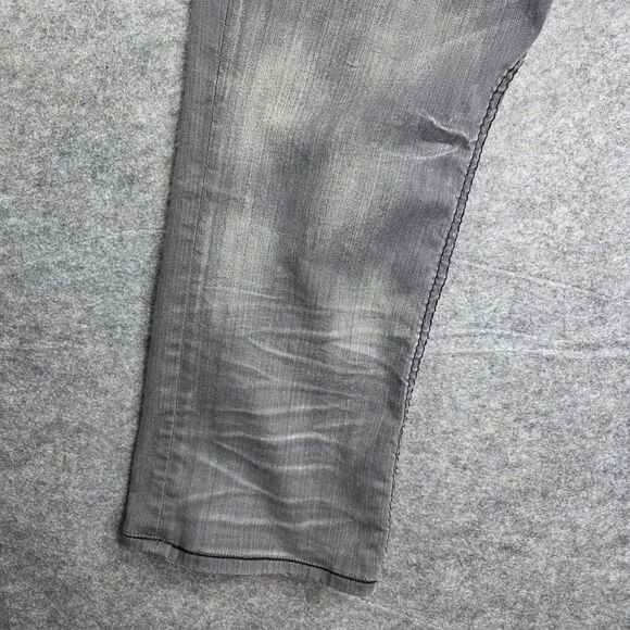 Rock Revival‎ Kleven Relaxed Straight Denim Jeans Mens 36 x 28 Gray - Picture 7 of 14